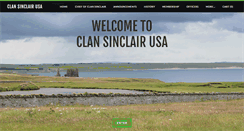 Desktop Screenshot of clansinclairusa.org